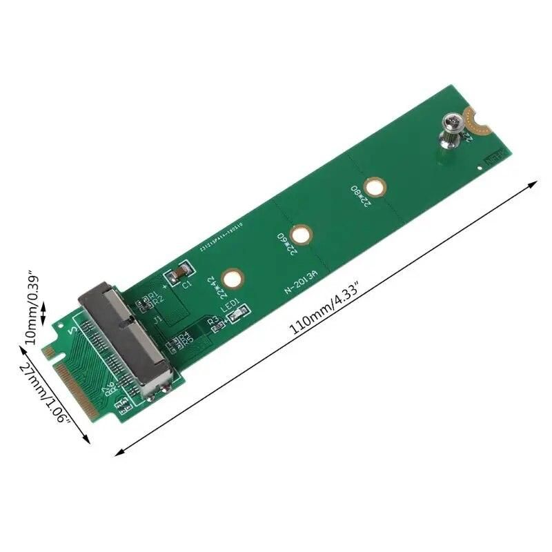 for M.2 PCIE NGFF SSD Adapter SSD Converter Card for Mac-Book NGFF Adapter Easy Installation Tool kit to Upgrade Mac-Boo