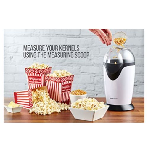 White Hot Air Popcorn Maker