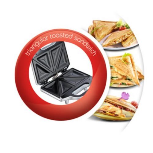 700W Ultra-Compact Sandwich And Waffle Maker (SM154042)