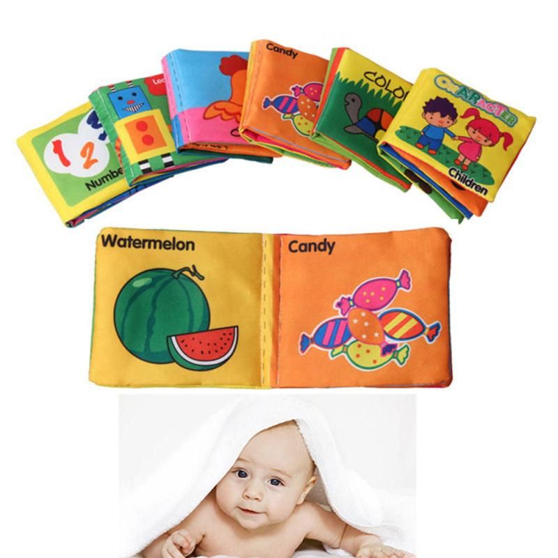 Intelligence Development Cloth Early Learning Book-