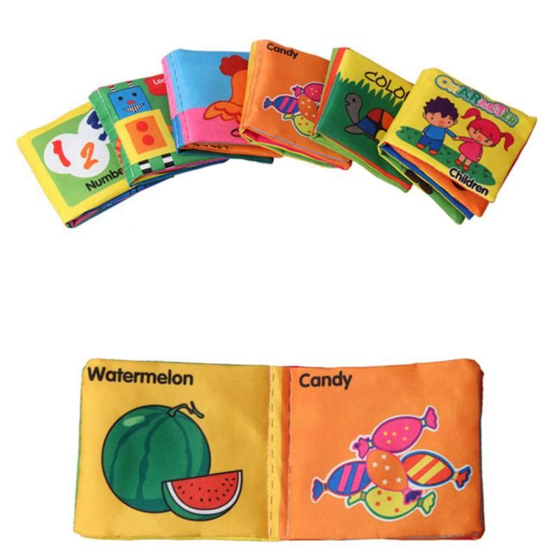 Intelligence Development Cloth Early Learning Book-