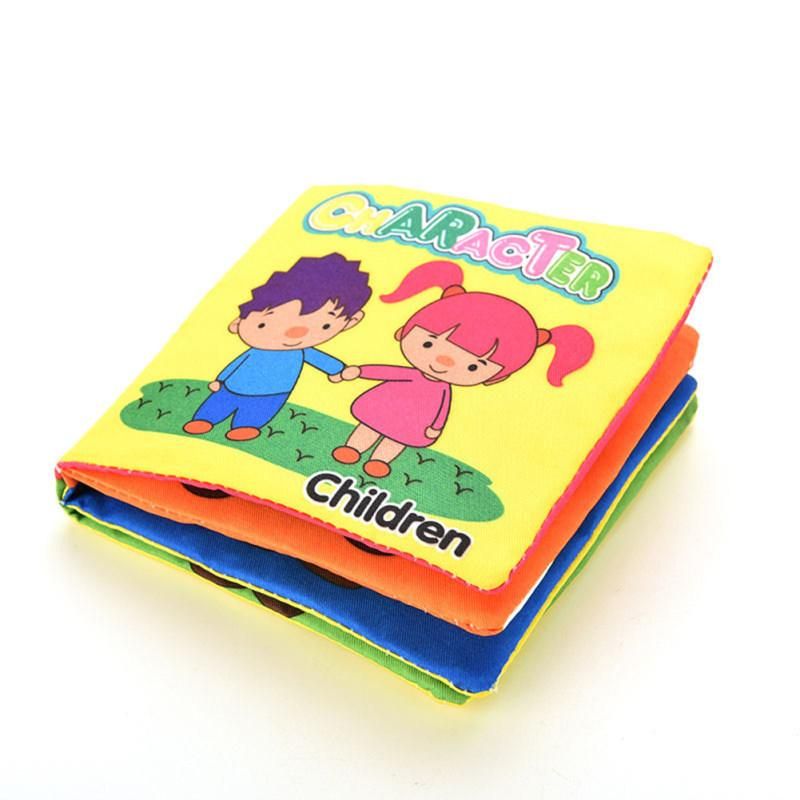 Intelligence Development Cloth Early Learning Book-