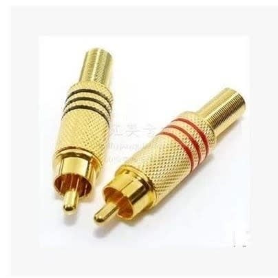 Cctv Av Bnc Connectors - 100 Pieces