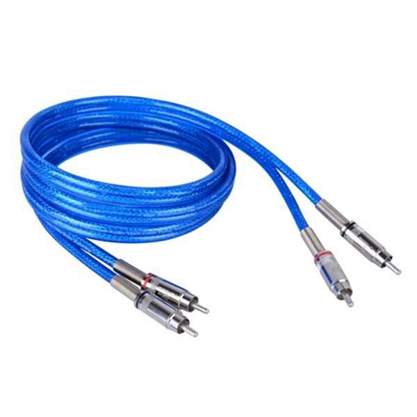 Professional Dual RCA Connectors Male To Male Audio Cable