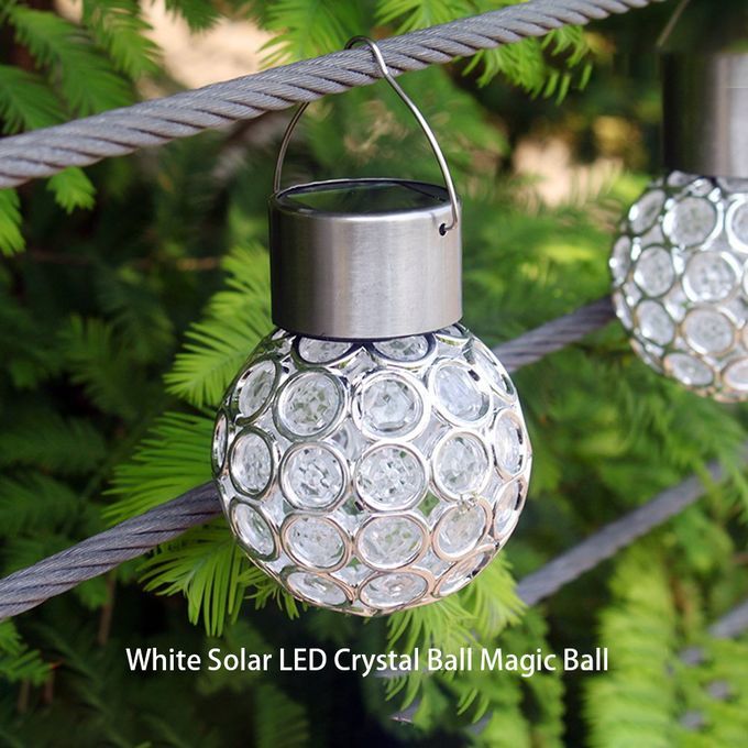Solar Hanging Lamp For Outdoor Waterproof Led Small Energy Saving Pure White Light