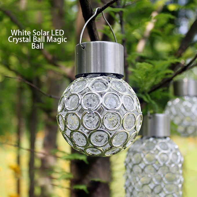 Solar Hanging Lamp For Outdoor Waterproof Led Small Energy Saving Pure White Light