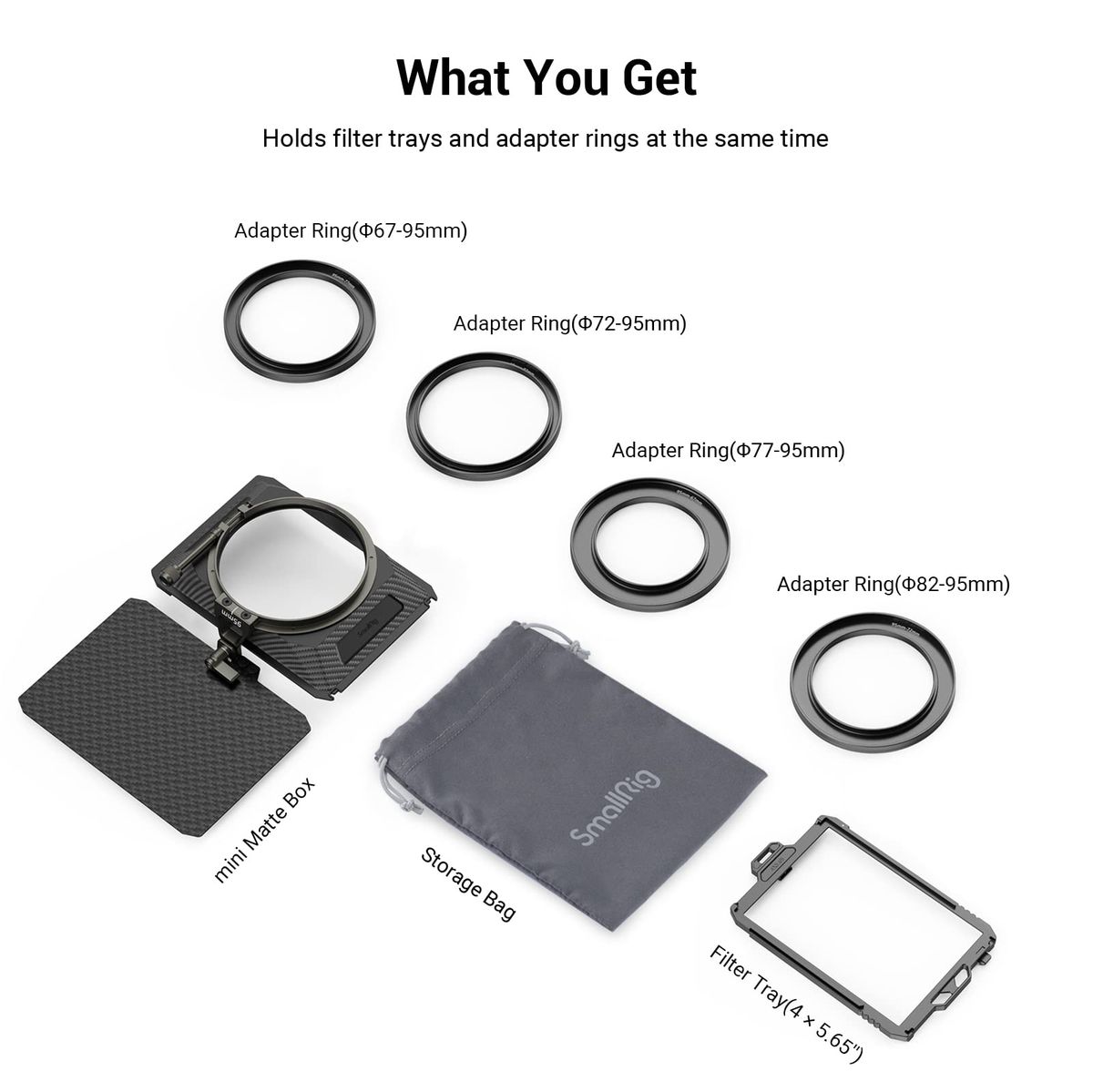 SmallRig Mini Matte Box Lite With Top Flag For DSLR And