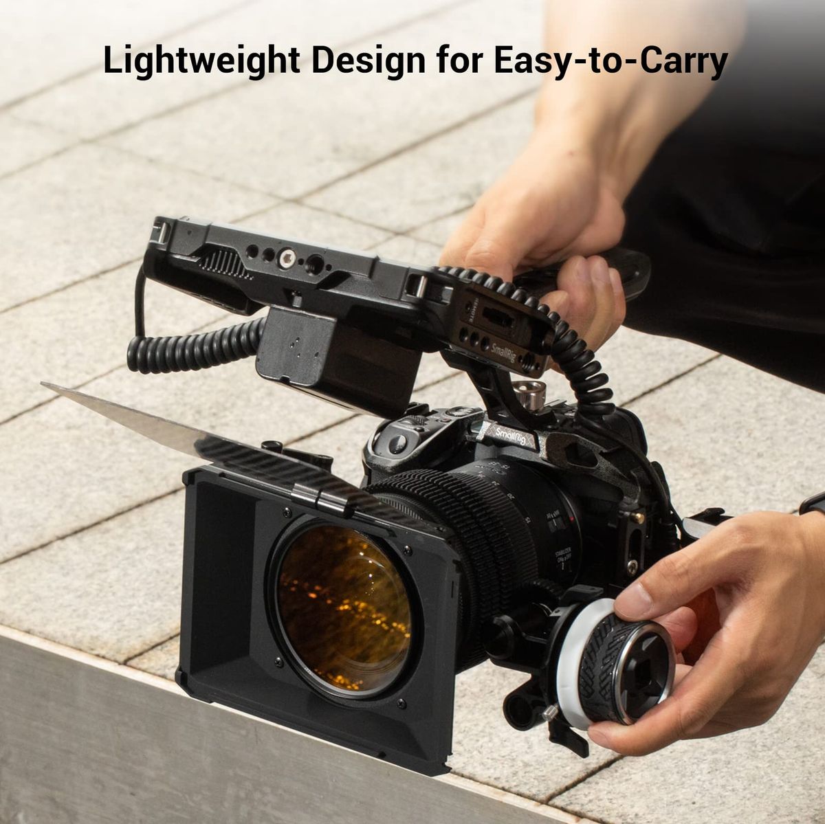 SmallRig Mini Matte Box Lite With Top Flag For DSLR And