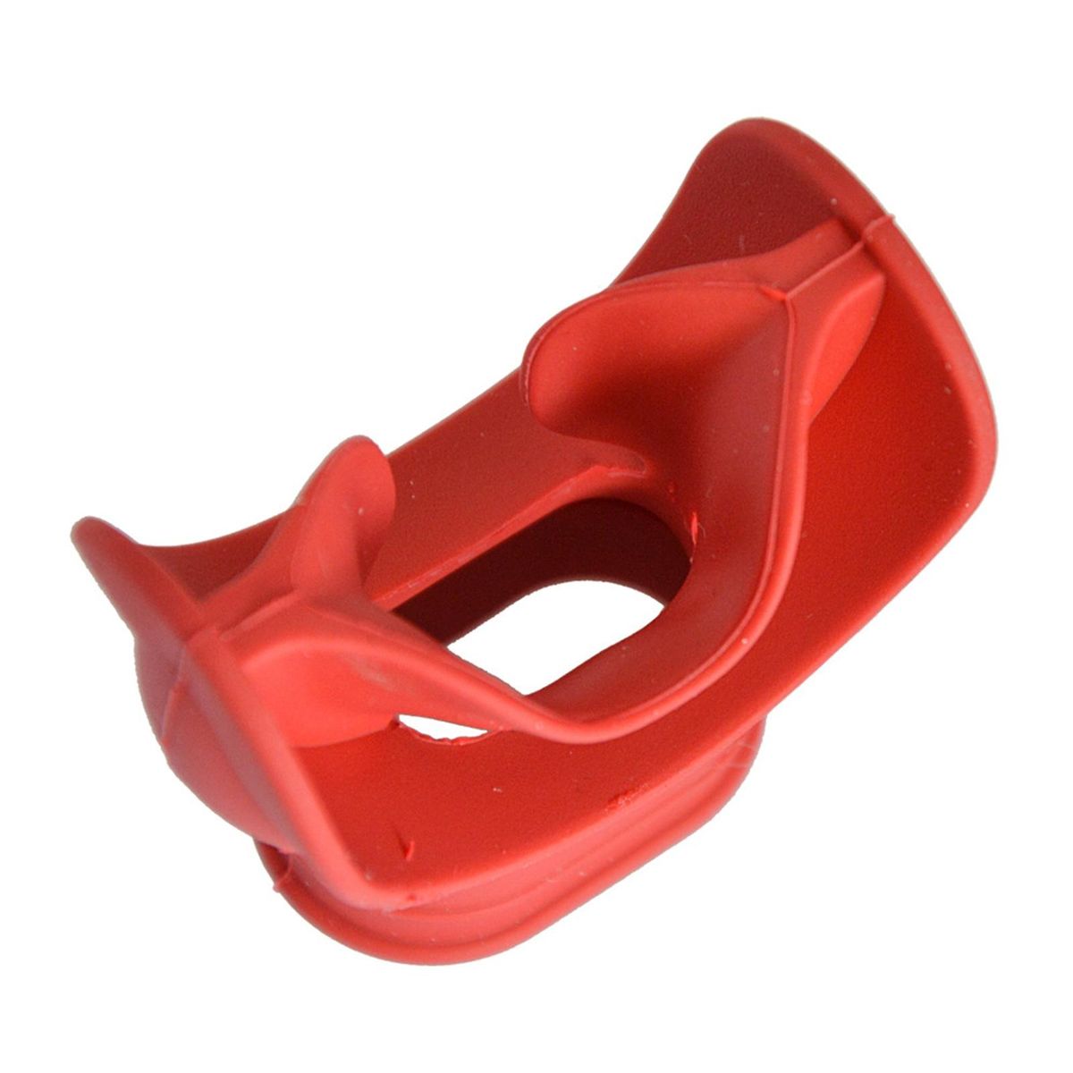 1 Set Breathing Tube Mouthpiece Silicone Scuba Diving Breathing Tube Bite Mouthpiece Red