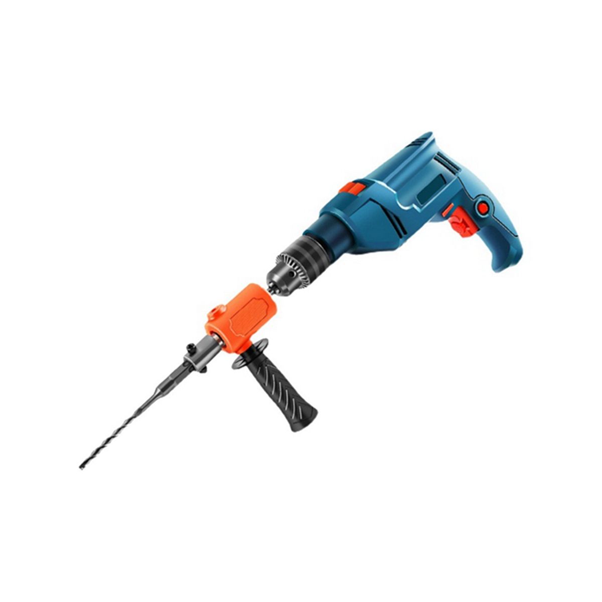 Conversion Head Electric Drill to Electric Hammer Power Tool Electric
