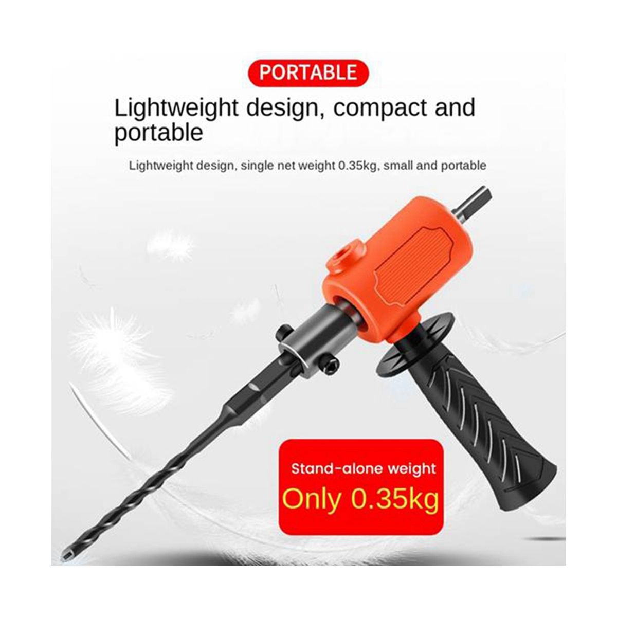 Conversion Head Electric Drill to Electric Hammer Power Tool Electric