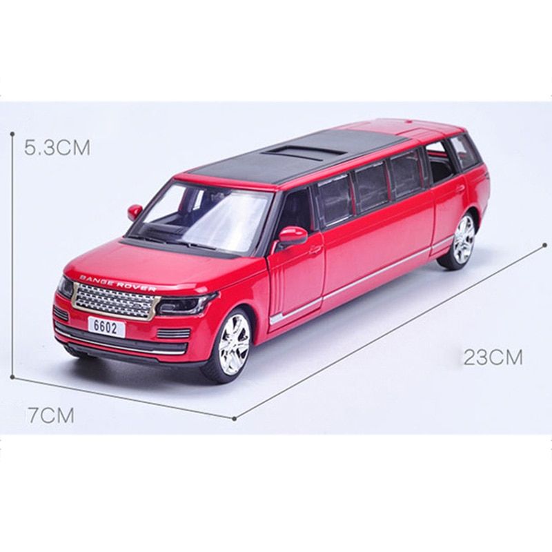 1:32 Diecast Alloy Range Rover Extended Version Car Model W
