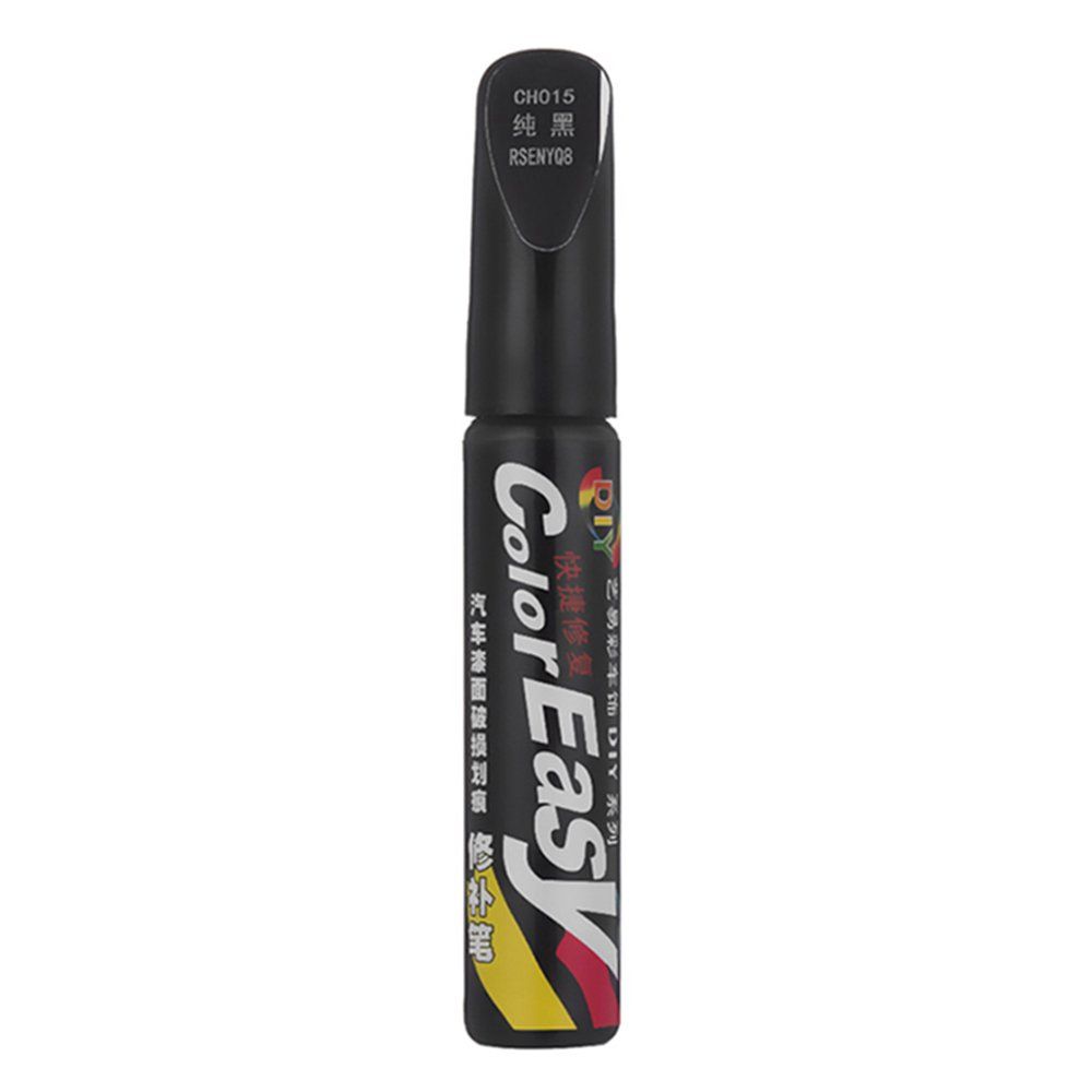 Surface Repair Scratch Paint White Gray Black Red Mixed Color Pen Black