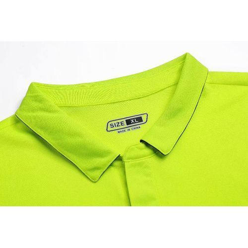 Sports Short Sleeve T-shirt  Soccer Collar Judge Jersey