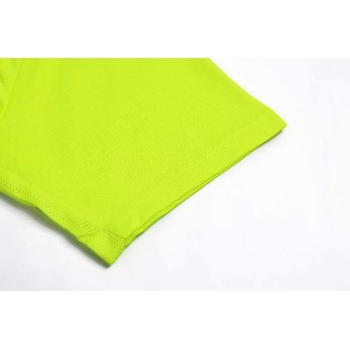 Sports Short Sleeve T-shirt  Soccer Collar Judge Jersey