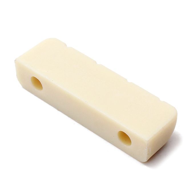 10x  Bone Nut Four String Banjo Top Nut For DIY Banjo Replacement