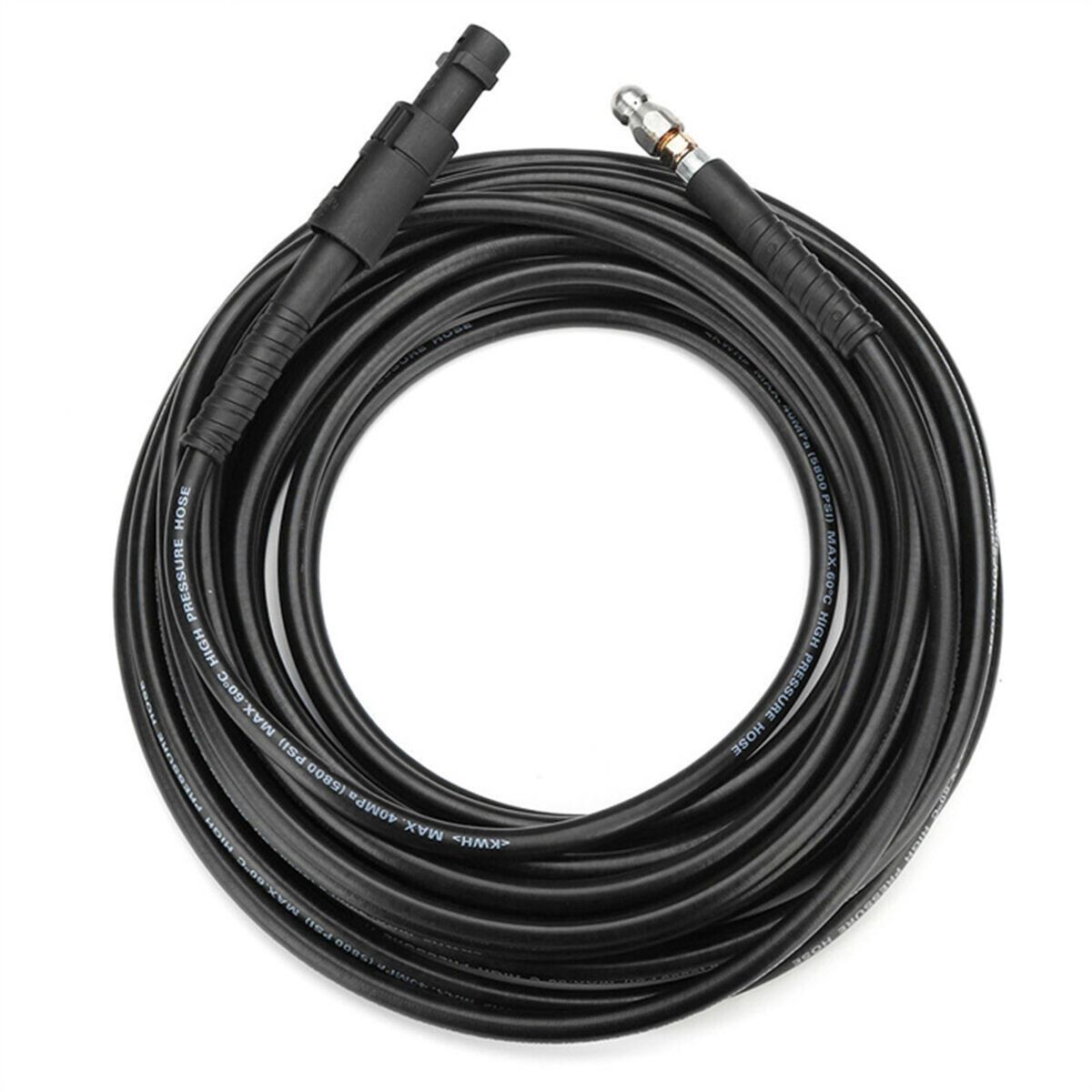 49FT/15M 5800PSI High Pressure Washer Drain Cleaning Water