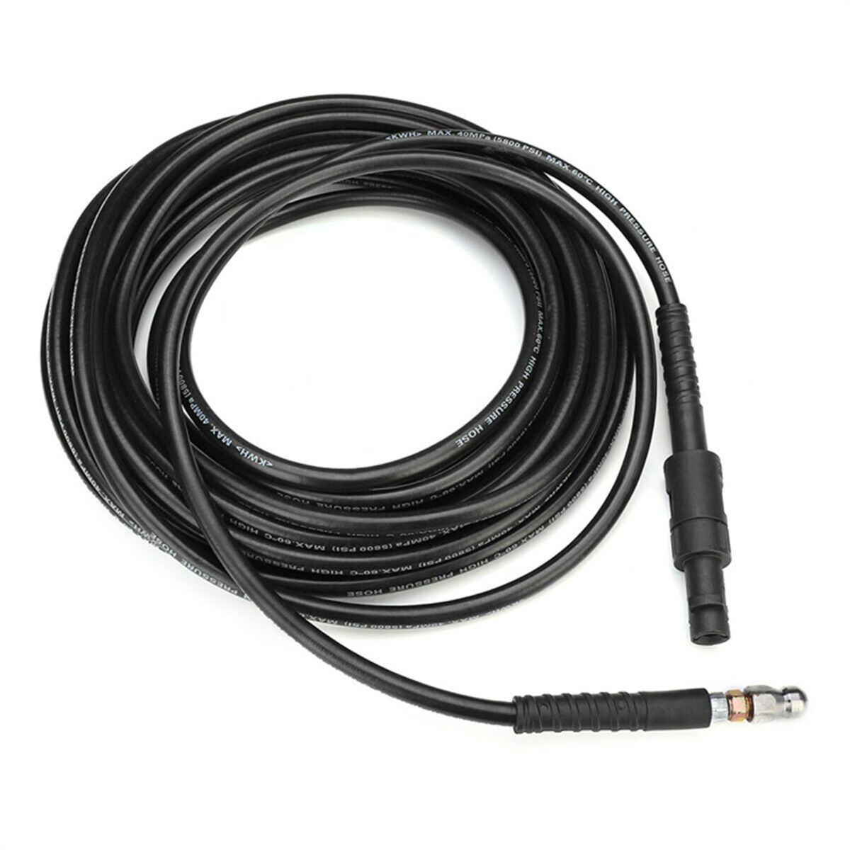 49FT/15M 5800PSI High Pressure Washer Drain Cleaning Water