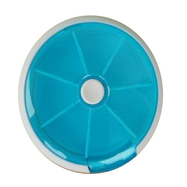 1 Pc Simple Pattern Plastic Pill Box