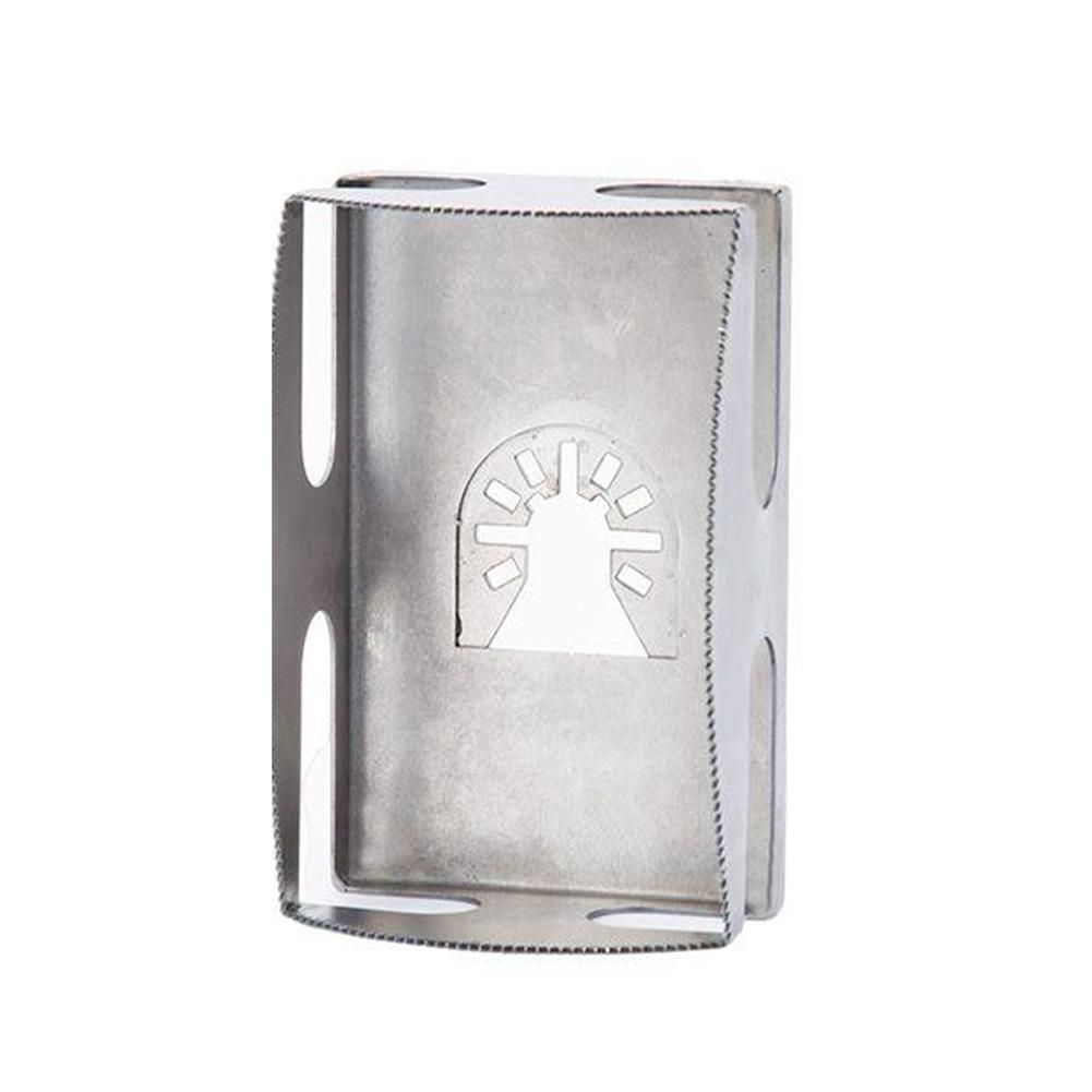 Stainless Steel Rectangle Slotting Accurate Quick Cutting Tool DIY Socket Electrical Box Antenna Box Mounting Slotting Tool