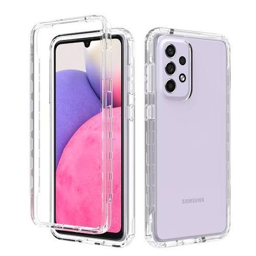 Galaxy A23 Transparent Front And Back 360 Case Pouch