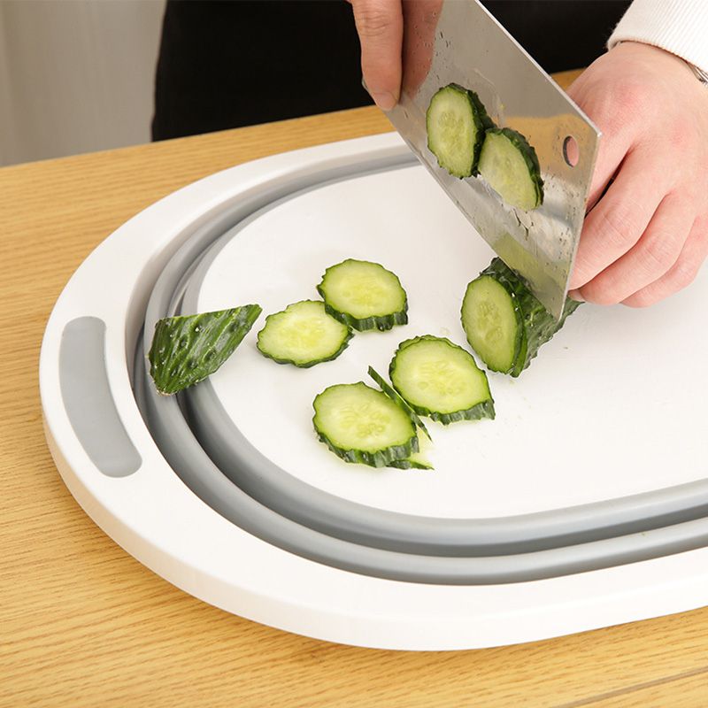 Cutting Board Draining Basket Fruits Vegetables Wash Baske