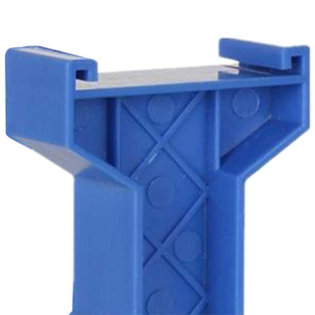3 Pieces Plastic Train Bridge Piers Support Wooden Track Style A Blue