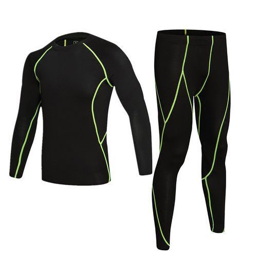 Men Sports Basketball Soccer Train Sweatsuit Man T Shirt Set