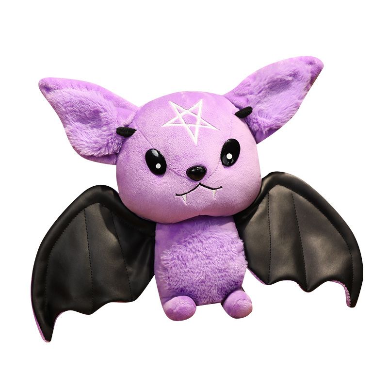 Dark Series Plush Bat Toy Pentacle Moon Bat Doll Stuffed