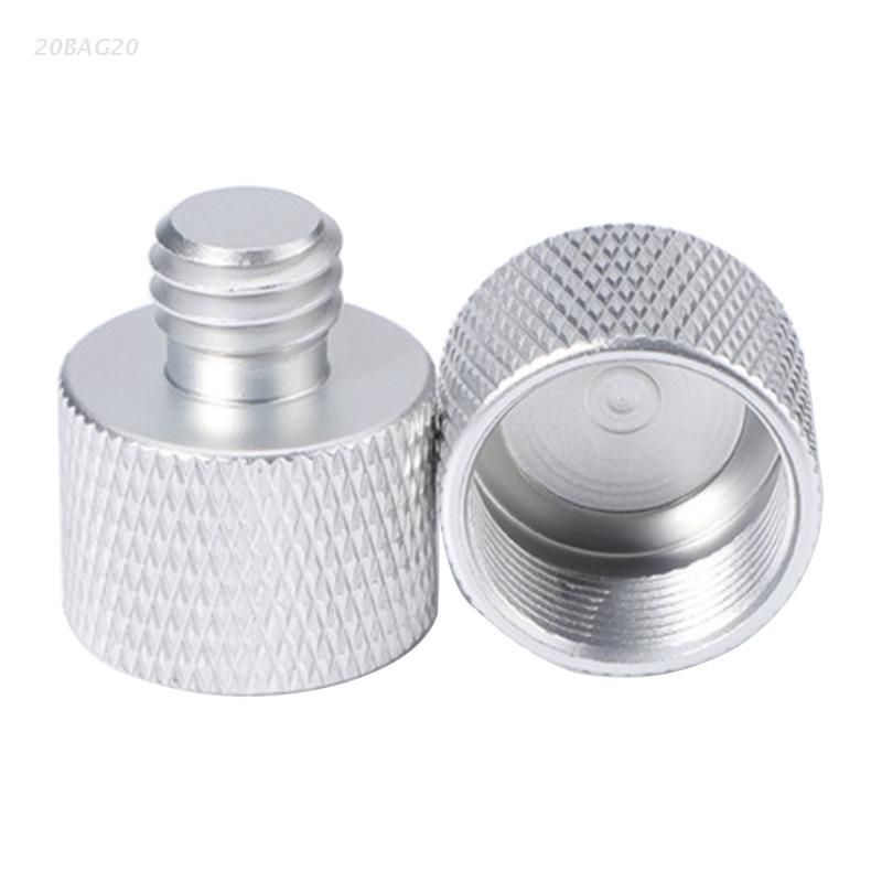 2pcs Mic Stand Adapter 58 Female To 38 Male Threaded Tripod