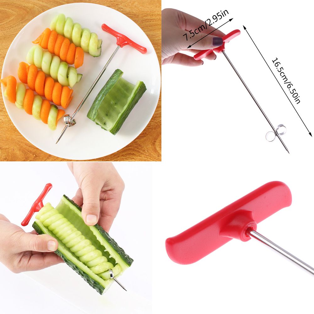 Potato Spiral Cutter String DIY Rotate Potato Chips Tower