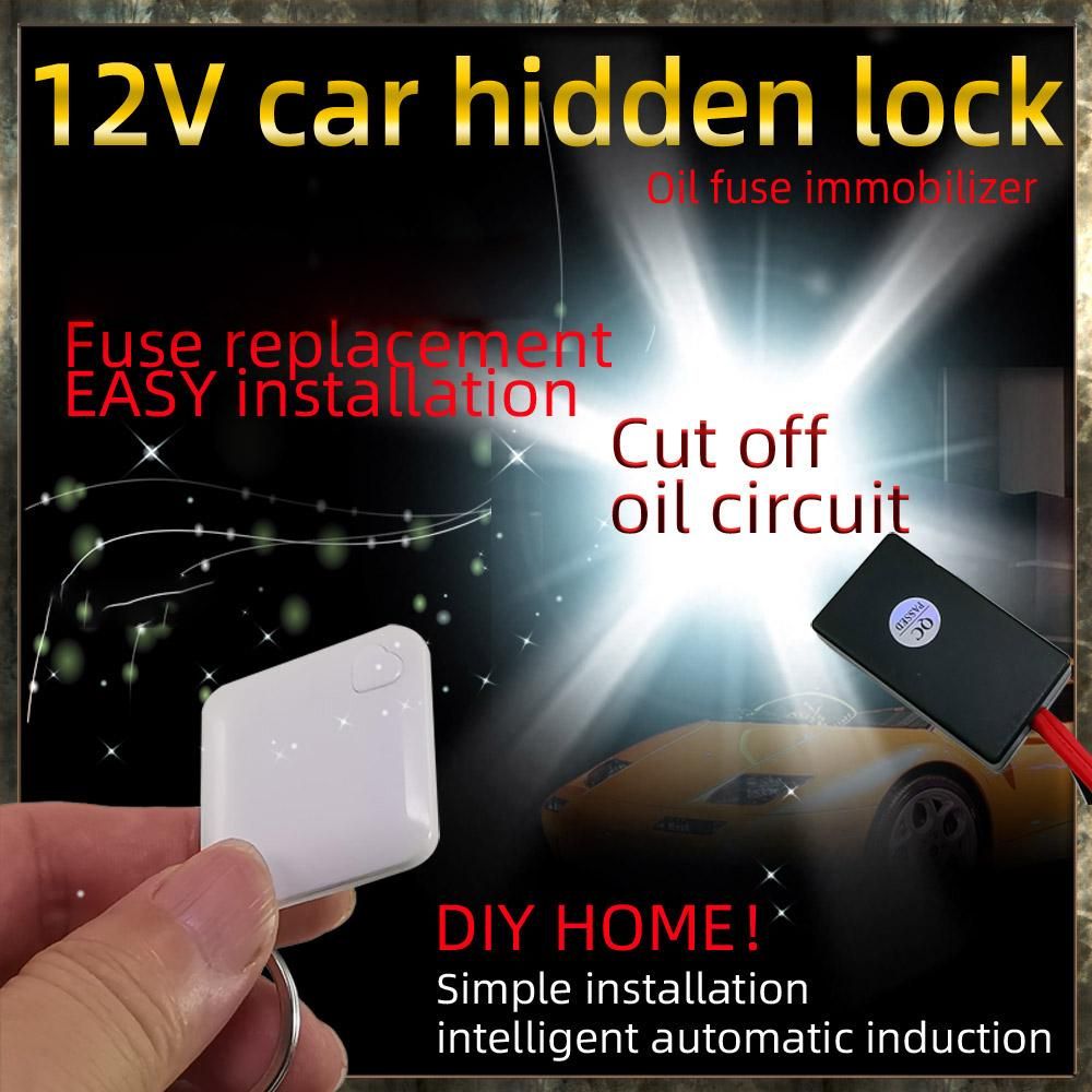 M506 Car Wireless Immobilizer Car Engine Lock Auto Anti-theft Device Intelligent Circuit Cut Off Alarm Tool Auto Car Immobilizer System