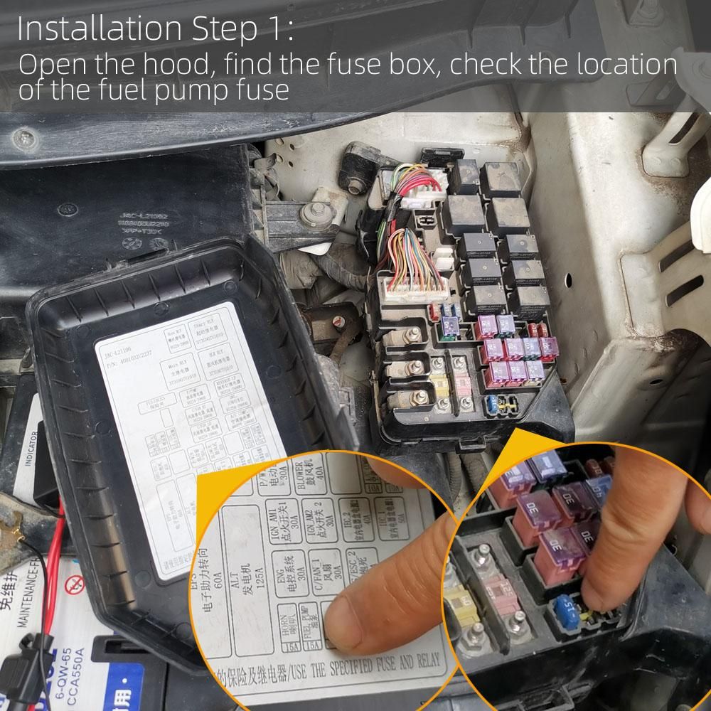 M506 Car Wireless Immobilizer Car Engine Lock Auto Anti-theft Device Intelligent Circuit Cut Off Alarm Tool Auto Car Immobilizer System