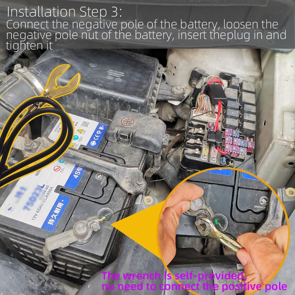 M506 Car Wireless Immobilizer Car Engine Lock Auto Anti-theft Device Intelligent Circuit Cut Off Alarm Tool Auto Car Immobilizer System