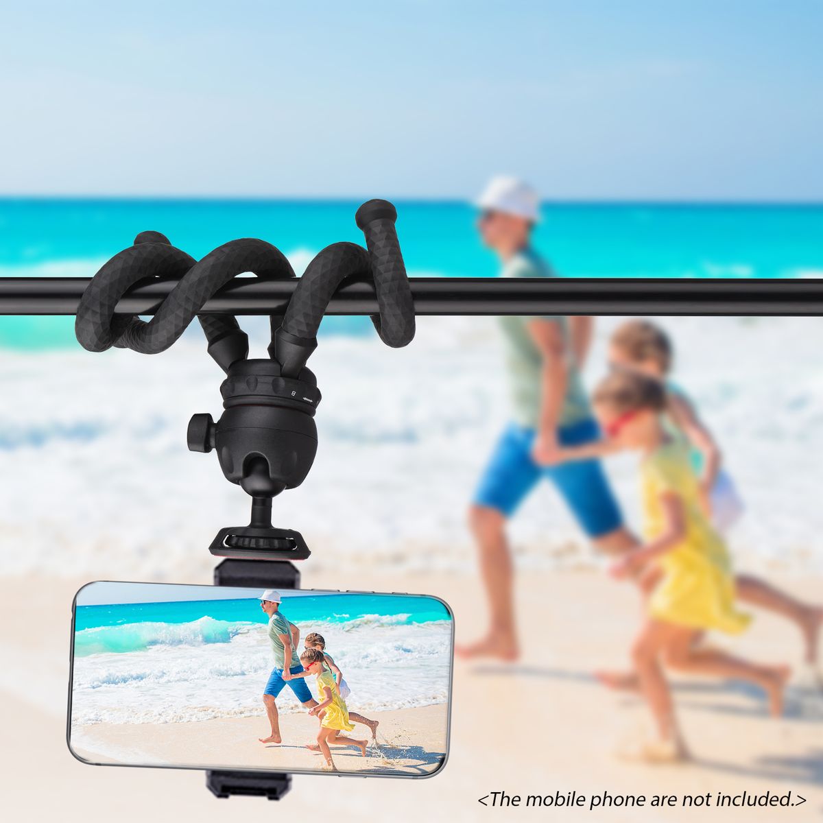 Flexible Octopus Tripod Soft Tube Desktop Tripod With 2KG