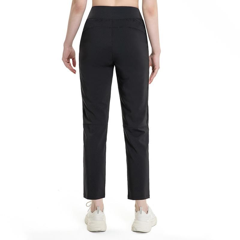 Spring and Summer New Sports Casual Straight Yoga Pants Women's High Waist Nude Fitness Yoga Clothes