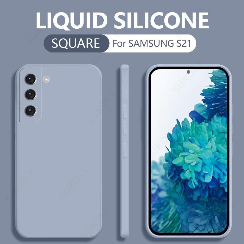 New Original Liquid Silicone Soft Case For Samsung A51 A50 A54 S23 S20 S21 FE S22 Ultra S10 Plus A71 A A53 5G A14 Phone Cover