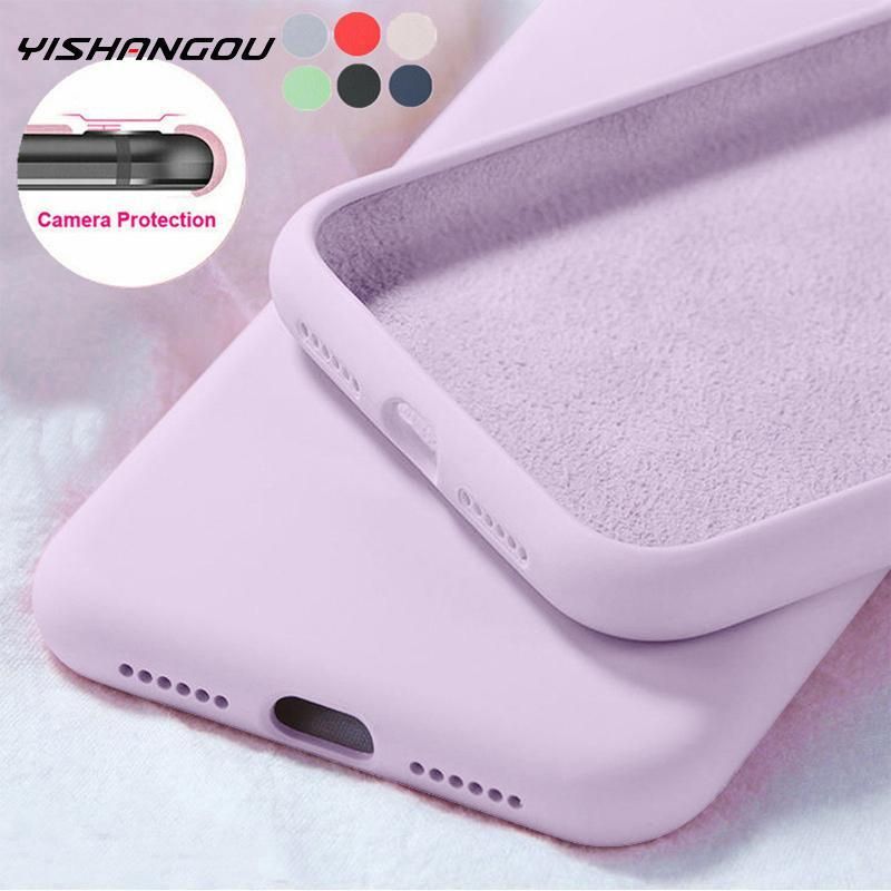 New Original Liquid Silicone Soft Case For Samsung A51 A50 A54 S23 S20 S21 FE S22 Ultra S10 Plus A71 A A53 5G A14 Phone Cover