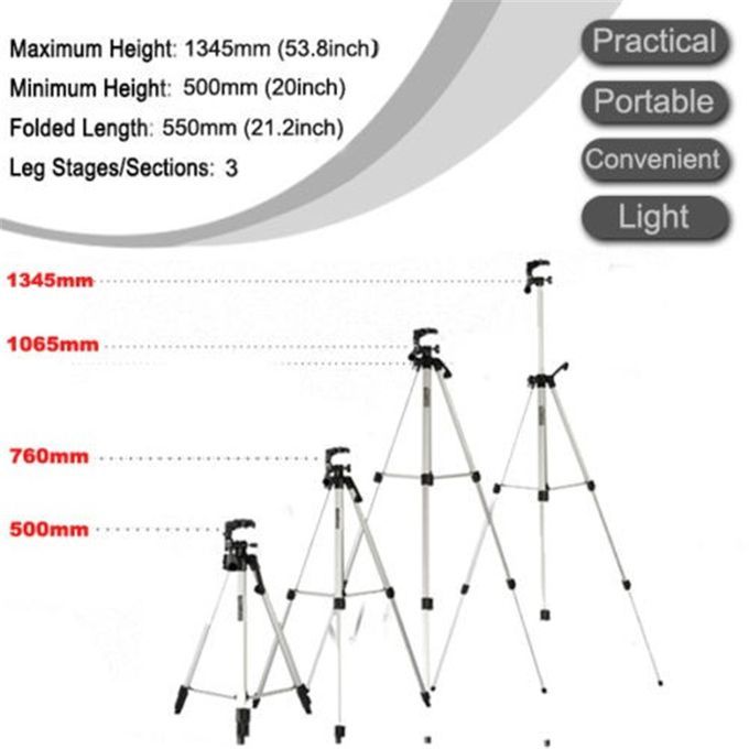 Foldable Stabilizer 360 Degree Tripod Stand Holder