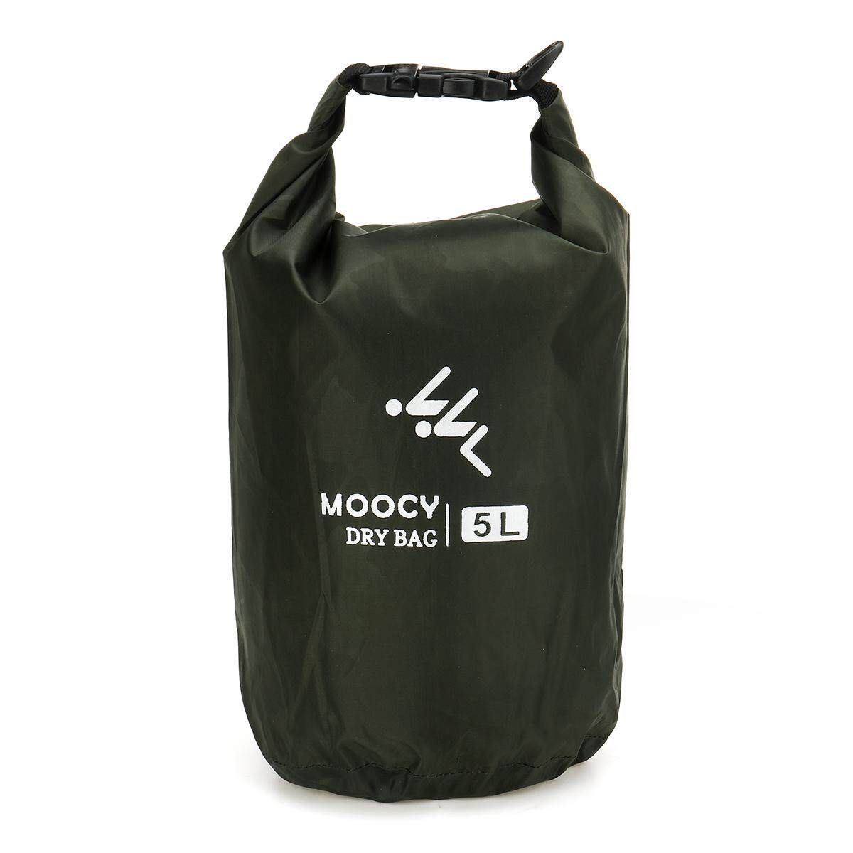 5/20/50L Waterproof Dry Bag Storage Dry Sack Hiking Camping Kayaking Canoe Sail Army Green