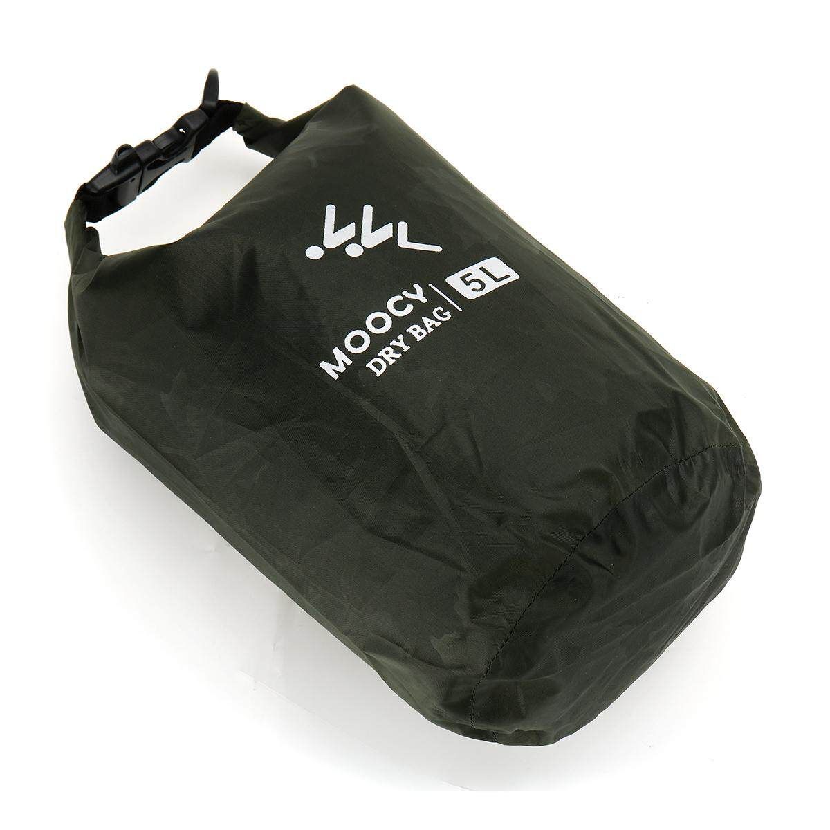 5/20/50L Waterproof Dry Bag Storage Dry Sack Hiking Camping Kayaking Canoe Sail Army Green