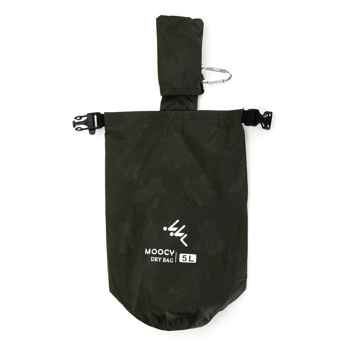 5/20/50L Waterproof Dry Bag Storage Dry Sack Hiking Camping Kayaking Canoe Sail Army Green