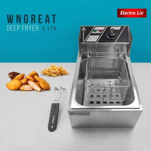 Wngreat Electric Deep Fryer- og-df10 - 6lL -2500W