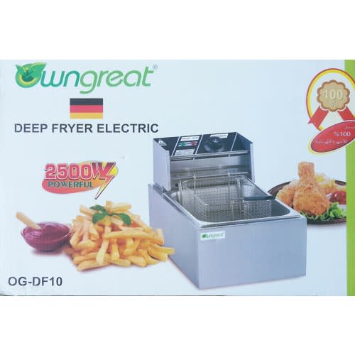 Wngreat Electric Deep Fryer- og-df10 - 6lL -2500W