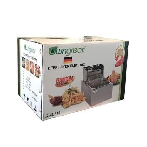 Wngreat Electric Deep Fryer- og-df10 - 6lL -2500W