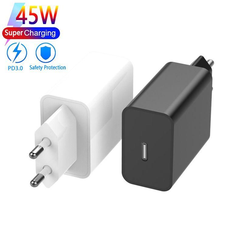 For Samsung Galaxy S21 S20 S10 Plus 45W PD Fast Charger  USB