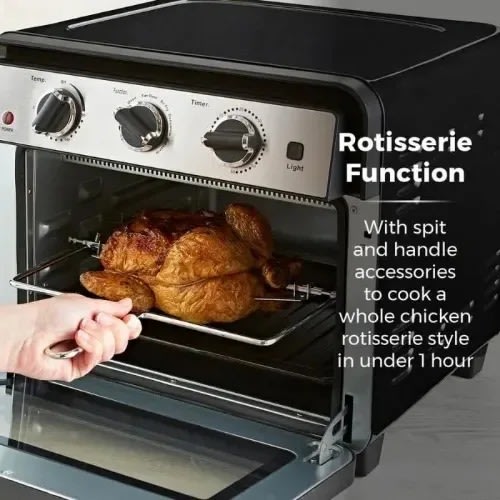 T17058 Air Fryer Oven With Rapid Air Circulation And 60 Min Timer - 22l -1600w