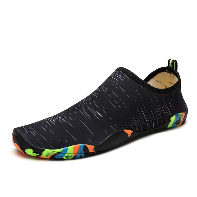 Big Size Water Shoes Beach Diving Yoga Shoes-Black