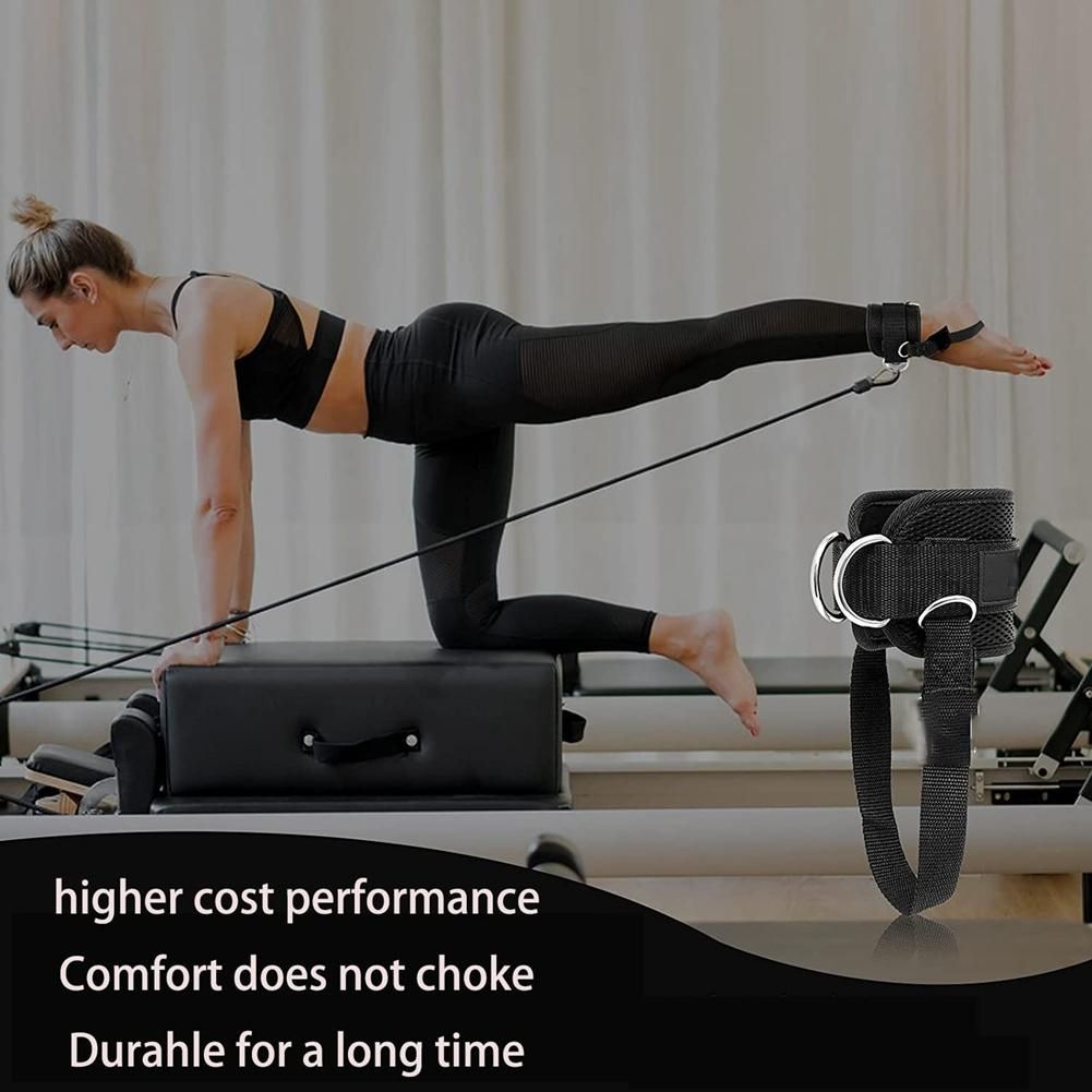 Ankle Strap for Cable Machine, Men & Women Thigh Bands Kickback for Workout Hips Trainer Leg Press Muscle Strength Gym