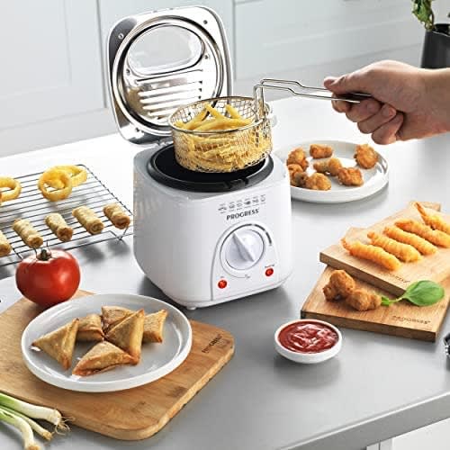 Progress  Compact Mini Deep Fat Fryer - 950W - 1L